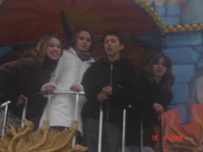 agathe moi lulu et michou a la fete a chatenois