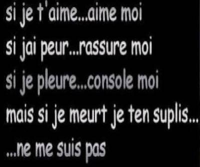 se poeme ses pour plin de persone a ki je tien enormemen