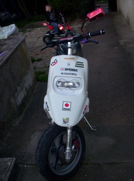 le scoot de mon frere